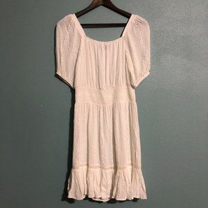 1. State Eyelet Fit & Flare Smocked Waist Dress